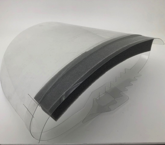 Disposable recycled Plastic Protective Full Face Visors